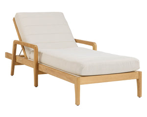 Noelle Lounger - Natural - Palazzo Cream 110041 Sunpan