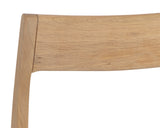 Bondi Dining Chair - Light Oak 110045 Sunpan