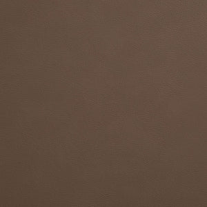 Meridian Furniture Riccio Vegan Leather Dining Arm Chair with Ash Wood Frame and Brass Accents 11010Brown-AC