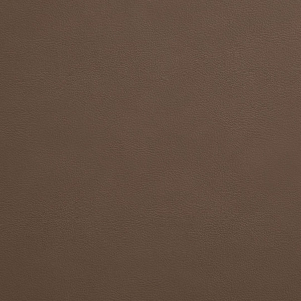 Meridian Furniture Riccio Vegan Leather Dining Arm Chair with Ash Wood Frame and Brass Accents 11010Brown-AC