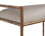 Esai Bench - Zenith Taupe Grey 110136 Sunpan