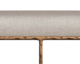 Esai Bench - Zenith Taupe Grey 110136 Sunpan