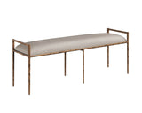 Esai Bench - Zenith Taupe Grey 110136 Sunpan