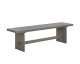 Linus Bench - Grey 110171 Sunpan