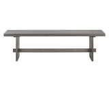 Linus Bench - Grey 110171 Sunpan