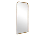 Calabasas Floor Mirror - Rustic Oak 110173 Sunpan