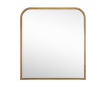 Calabasas Wall Mirror - Rustic Oak 110175 Sunpan