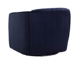 Garrison Swivel Lounge Chair - Abbington Navy 110185 Sunpan