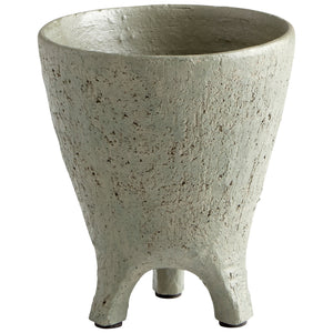 Molca Vase Gray 11018 Cyan Design