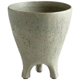 Molca Vase Gray 11019 Cyan Design