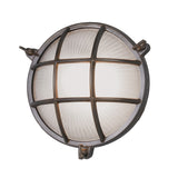 Mariner 9.5'' High 1-Light Outdoor Sconce - Bronze 1102-BR-FR Norwell