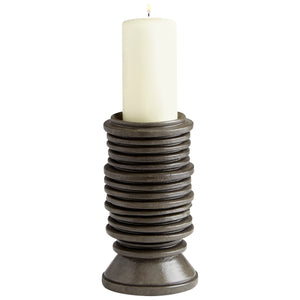 Provo Candleholder Black 11021 Cyan Design