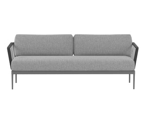 Catania Sofa - Dark Grey - Copacabana Grey 110263 Sunpan