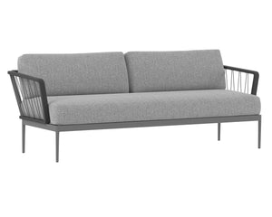 Catania Sofa - Dark Grey - Copacabana Grey 110263 Sunpan