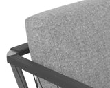 Catania Sofa - Dark Grey - Copacabana Grey 110263 Sunpan