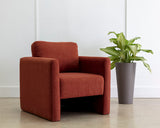 Ryanne Armchair - Treasure Russet 110296 Sunpan