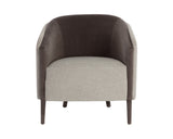 Sheva Armchair - Ernst Sandstone / Meg Ash 110340 Sunpan