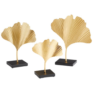 Palme D'Or Sculpture Gold and Black 11034 Cyan Design