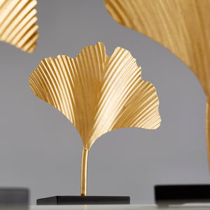 Palme D'Or Sculpture Gold and Black 11034 Cyan Design