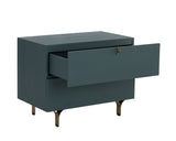 Celine Nightstand - Large - Teal 110371 Sunpan