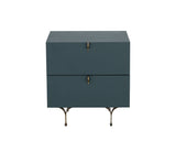 Celine Nightstand - Small - Teal 110372 Sunpan