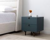 Celine Nightstand - Small - Teal 110372 Sunpan