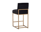 Joyce Counter Stool - Cube Black 110389 Sunpan