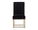 Joyce Dining Chair - Cube Black 110390 Sunpan