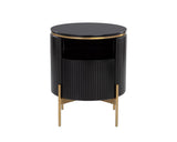 Paloma End Table - Black 110398 Sunpan