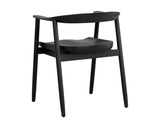 Jeremy Dining Armchair - Black 110457 Sunpan