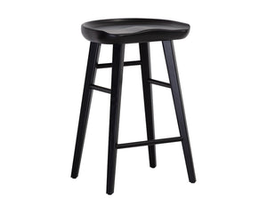 Dominic Counter Stool - Black 110460 Sunpan