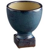 Big Sky Planter Blue Glaze 11047 Cyan Design