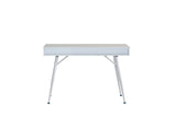 IDEAZ 1104UFOWhite Home Desk with Two Storage Drawers White / Walnut 1104UFO