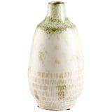 Yukon Vase  Olive Pearl Glaze 11051 Cyan Design