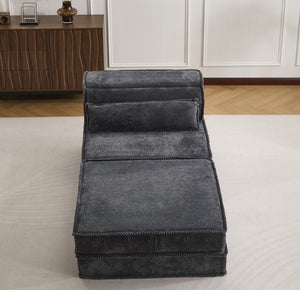 English Elm Compression Mahjong Sofa - Oversized Modular Sectional Bed With Memory Foam & Versatile Ottoman Set W3723S00045