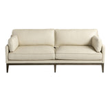 Mackenzie Sofa - Astoria Cream Leather 110570 Sunpan