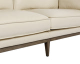 Mackenzie Sofa - Astoria Cream Leather 110570 Sunpan