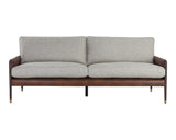 Mauti Sofa - Brown - Vault Fog / Bravo Cognac 110574 Sunpan