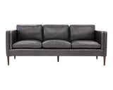 Richmond Sofa - Brentwood Charcoal Leather 110576 Sunpan