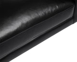 Rogers Armchair - Cortina Black Leather 110577 Sunpan