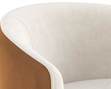 Asher Lounge Chair - Meg Taupe / Meg Gold 110587 Sunpan