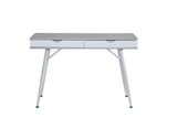 IDEAZ 1105UFOGrey Home Desk with Two Storage Drawers Grey / White 1105UFO