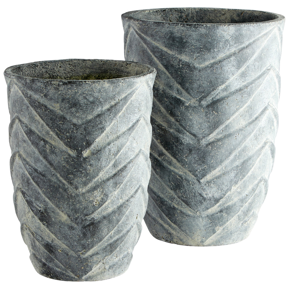 Bullard Planter Pewter Gray 11060 Cyan Design