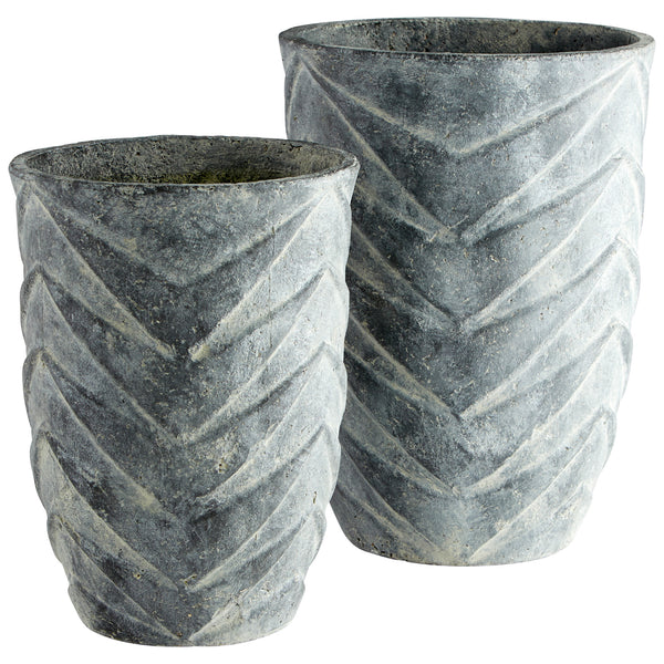 Bullard Planter Pewter Gray 11060 Cyan Design