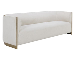 Larron Sofa - Rhea Light Barley 110622 Sunpan