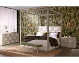 Hoyos Canopy Bed - King - Topaz Beige - 110662 Sunpan