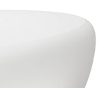 Iolite Coffee Table - White 110701 Sunpan