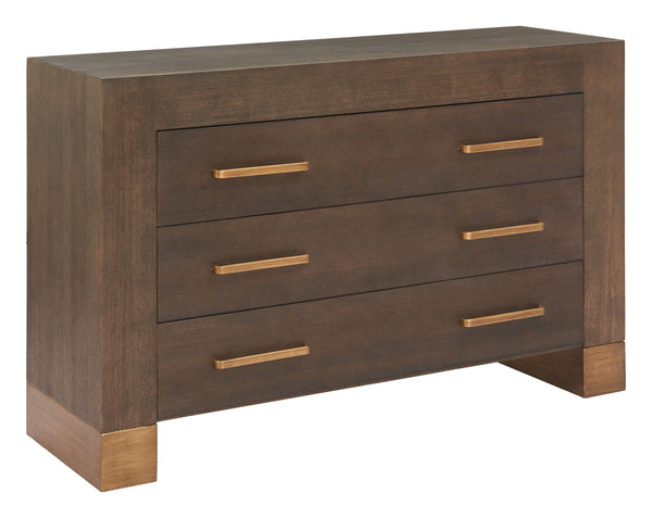 Zuo Modern Sivar Solid Fir Wood Storage Cabinet with Drawers for Modern Living Spaces 110728