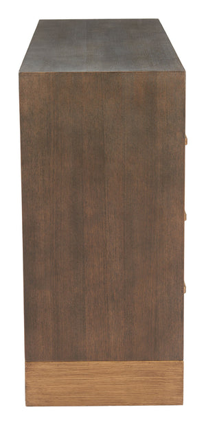 Sivar Solid Fir Wood Storage Cabinet with Drawers for Modern Living Spaces