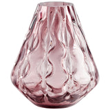 Geneva Vase Blush 11074 Cyan Design